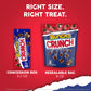 Crunch, Bulk 12 Pack, Milk Chocolate and Crisped Rice, Halloween Candy, 3.2 oz Each