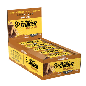 Honey Stinger Protein Bar | Peanut Butta | Protein Packed Food For Exercise, Endurance And Performance | Sports Nutrition Snack 