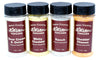 Amish Country Popcorn | Seasoning Variety Pack | 4 Bottles | White Cheddar - Cheddar Cheese - Sour Cream & Onion -Ranch | Nut Fr