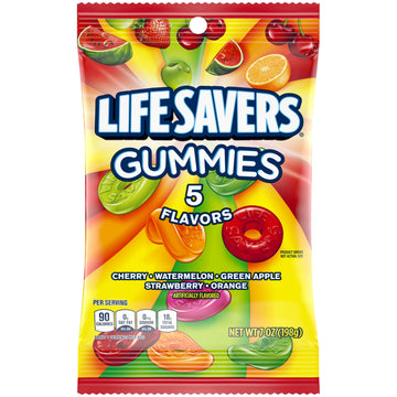 The Hampton Candy Company Variety Pack Gummies, 7oz (6 Pack) - Wild Berries, Exotics, Neons, Collisions, Sours & 5 Flavors
