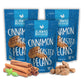 Almond Brothers Cinnamon Roasted Pecans - Gluten-Free, Non-GMO, Candied Pecans, Gourmet Pecan Snack (5oz, 3 Pack)