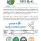 Certified Glyphosate Residue Free Pinto Beans | 25 Lbs | Emergency Food | Non-Gmo | Kosher