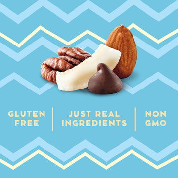 LÄRABAR Trail Mix Bars, Chocolate Coconut Macaroon, Gluten Free, 8 Count, 8.48 oz, Brown