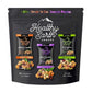 Healthy Earth Snacks 3 Flavors Variety Pack  24 Count | Mixed Nuts & Dried Fruits Gourmet Snacks  Gluten-Free | 8 Packets Per Flavor: Heart Smart Harvest  Feel Good Feast  & Oh! Mega Medley (816g)