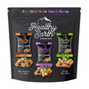 Healthy Earth Snacks 3 Flavors Variety Pack  24 Count | Mixed Nuts & Dried Fruits Gourmet Snacks  Gluten-Free | 8 Packets Per Flavor: Heart Smart Harvest  Feel Good Feast  & Oh! Mega Medley (816g)