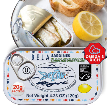 Blue Galleon Sardines In Lemon Sauce, 4.25 Ounce (Pack Of 12)