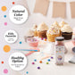 Watkins Gourmet Decorating Sprinkles, Rainbow Nonpareils, 4.2 Oz. Jar, 1 Count