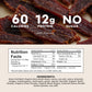 Organic Bone Broth - Grass Fed And Sugar Free Beef Jerky | Low Calorie Snack, Keto Snack, High Protein Snacks- Quick Meals, Beef