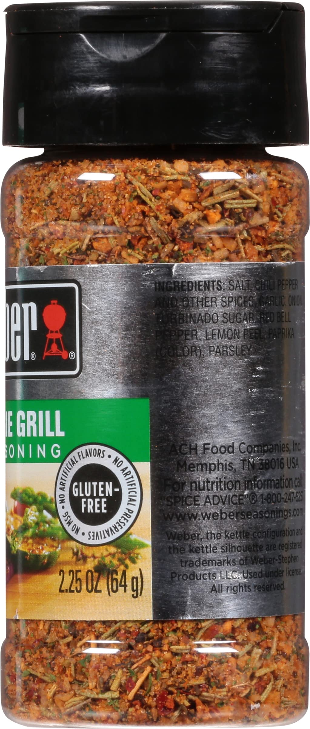 Weber Veggie Grill Seasoning, 2.25 Oz (Pack Of 2)
