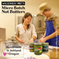 Wilderness Poets, Raw Macadamia Nut Butter - 3 Pack (8 Ounce Jars) - Vegan, No Salt - Glass Jars