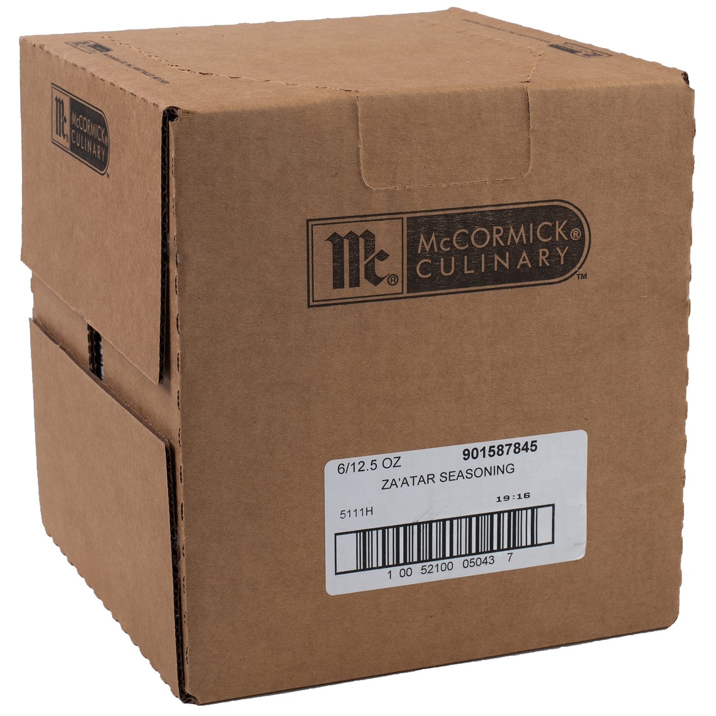 McCormick Culinary Zaatar Seasoning Blend, 12.5 oz, Pack of 6, Adds Middle Eastern Flavor to Dishes