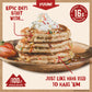 Kodiak Cakes Power Cakes - Protein Pancake Mix & Waffle Mix - 100% Whole Grain- Birthday Cake Flavor (Pack Of 6)