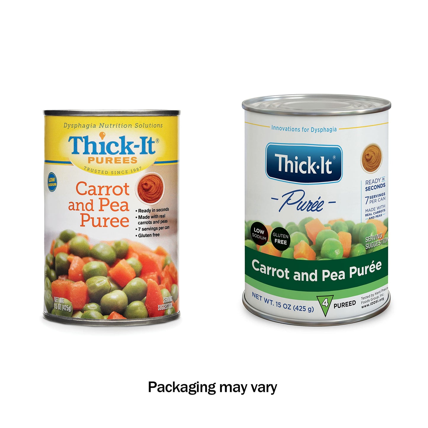 Thick-It Purees - Mixed Case - Vegetable (Variety Pack Of 12)