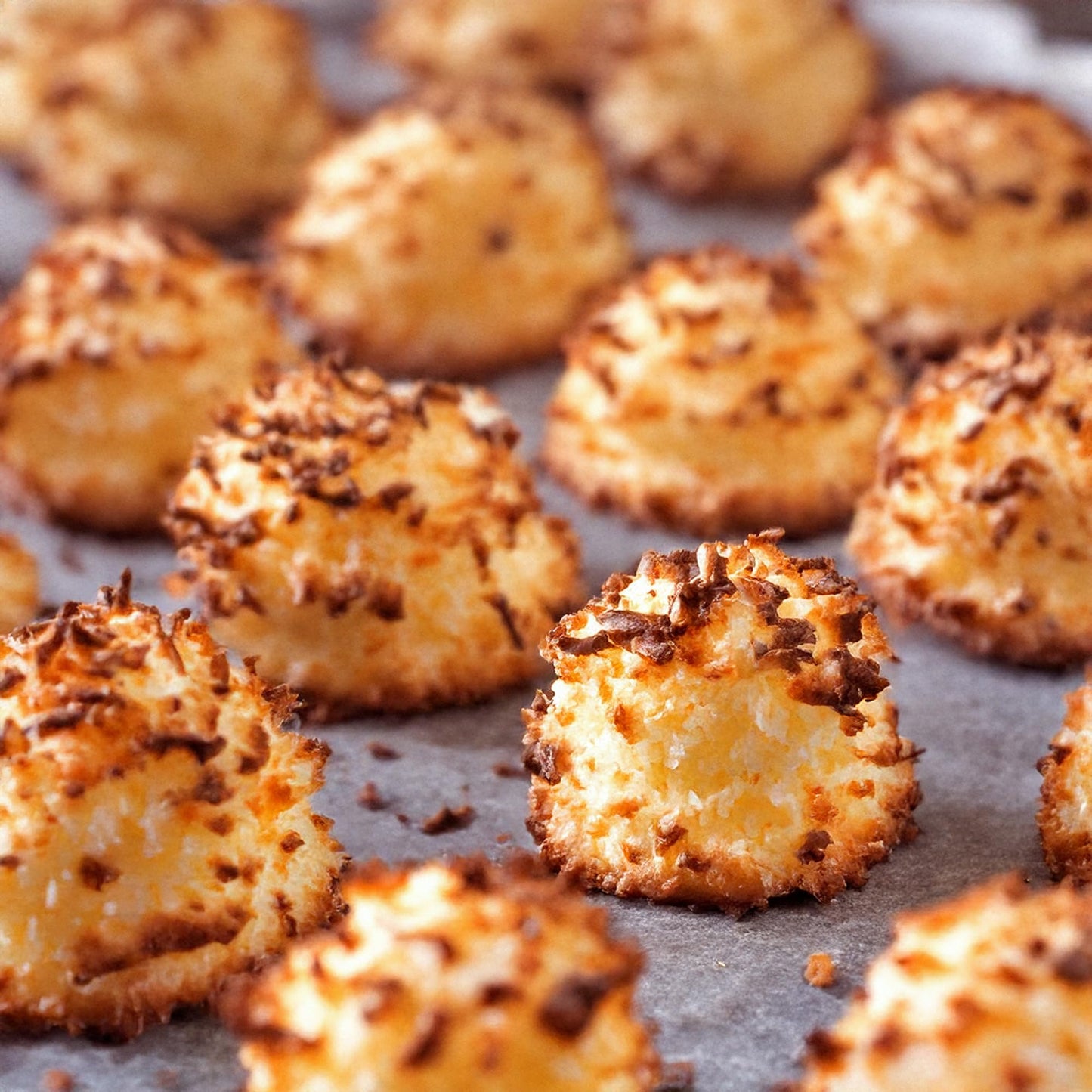 Golden Premium Quality Coconut Macaroons Slices - 12 Oz (340 G), Natural Super Fruit With No Additives Or Sugar Added In A Resea