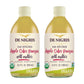 De Nigris Organic Raw Apple Cider Vinegar with the Mother – 2 Pack