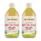 De Nigris Organic Apple Cider Vinegar Raw & Unfiltered, 16.9 Fl Oz (Pack of 2)