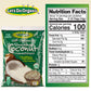 Lets Do Organic Shredded Coconut Unsweetened - Coconut Flakes, Organic Coconut Shreds, Coconut Strips Topping, 0G Trans Fat, Non