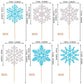 36 Pcs Snowflake Cupcake Toppers Glitter Winter Frozen Theme Cupcake Picks For Winter Wonderland Snowflake Theme Baby Shower Kid