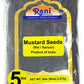 Rani Black Mustard Seeds Whole Spice (Kali Rai) 80Oz (5Lbs) 2.27Kg Bulk ~ All Natural | Gluten Friendly | Non-Gmo | Vegan | Indi