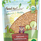 Food to Live Organic Italian Steel Cut Farro, 1.5 Pound - Non-GMO, Cracked Pearled Wheat Grain, Non-Irradiated, Vegan, Bulk. Eas