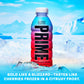 PRIME HYDRATION Sports Drinks Duo - Blue Freeze & Cherry Freeze, Electrolyte Enhanced, 12 Fl Oz (Pack of 24)