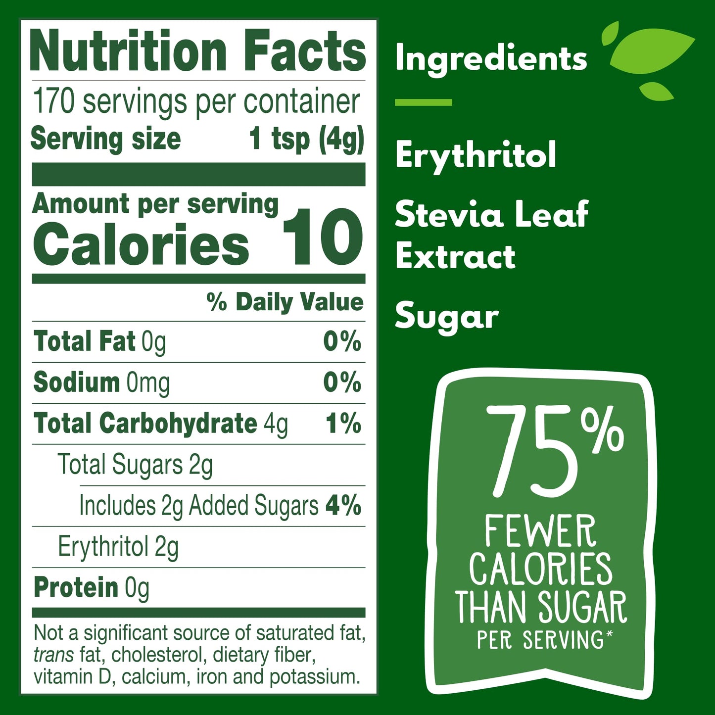 Truvia Cane Sugar Blend, Natural Stevia Sweetener and Cane Sugar, 24 oz (Pack of 4)