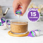 Splenda Single Serve Coffee Creamer Cups, Sugar Free Sweet Cream, 180 Count