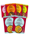 Maya Kaimal Foods - Organic Indian Everyday Dal - 6 Pack Variety Of 10Oz Ready To Eat Meals - Fully Cooked - Vegan - Kosher - Mi