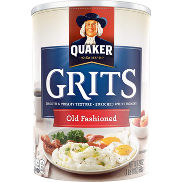 Quaker Old Fashioned Smooth & Creamy Grits, 24 Oz - Pack Of 4