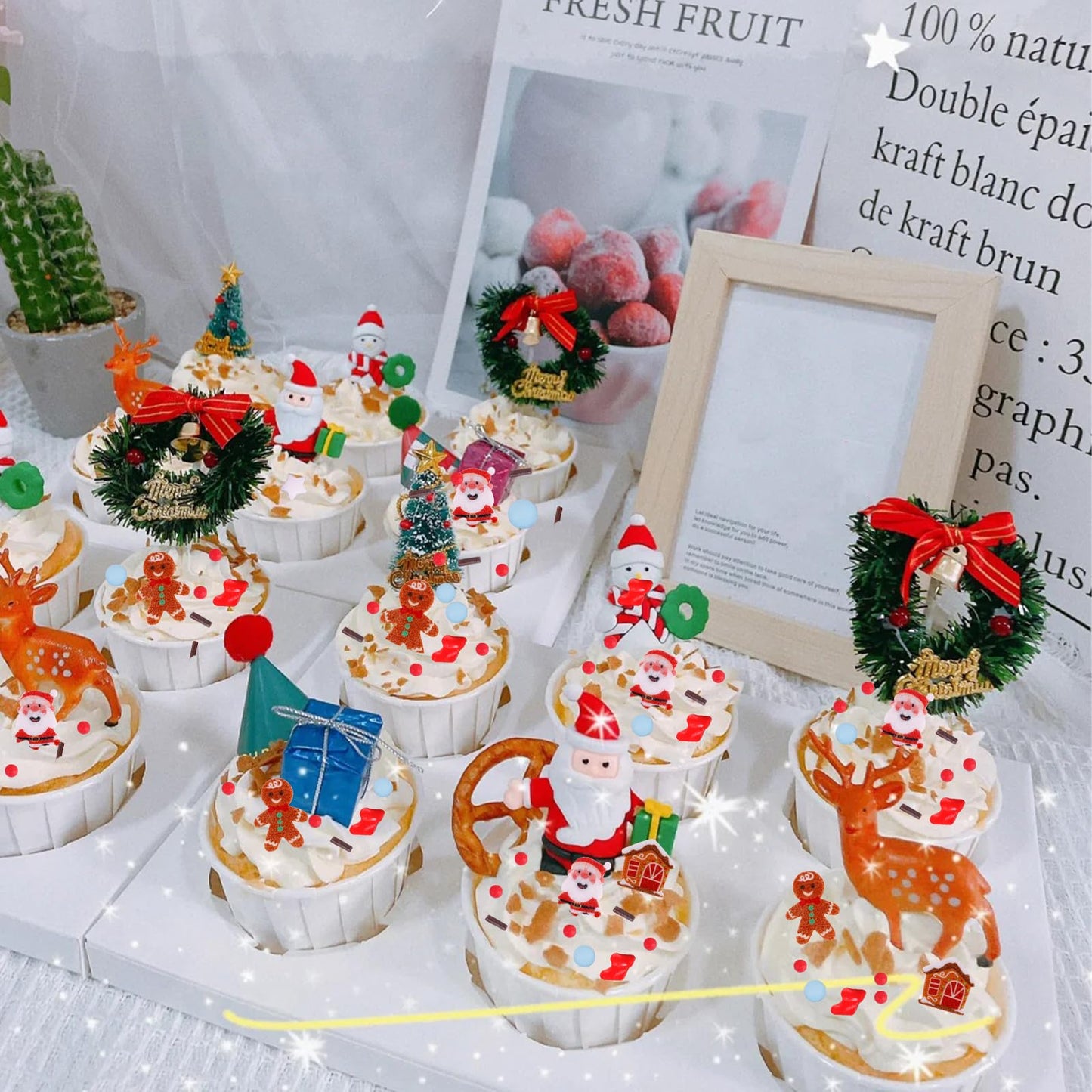 Christmas Sprinkles Holiday Cake Sprinkles Edible Blue White Red Sprinkles Snowman Gingerbread House Frozen Sprinkle Pearls Suga