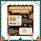 2 Pack Gingerbread Cookie House Kit - (12.75 Oz And 2 Lbs) - Easy To Decorate - Includes Everything Needed To Assemble And Decor