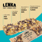 Lenka Handmade Craft Granola Bars - Peanut Butter & Chocolate Gluten Free High Fiber - Nutritious Snack Bar With Organic Granola