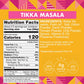 Taali Tikka Masala Water Lily Pops (4-Pack) - Savory Flavor From India | Crunchy Superfood Snack | Protein-Rich Roasted Pops | G