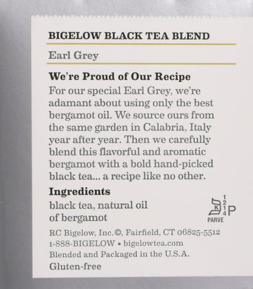 Bigelow Earl Grey Tea (3X20 Bag)3