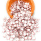 Assortit Halloween Peppermint Starlights Mints Hard Candy Discs, 6 lb Bulk, Individually Wrapped, White & Red, 450+ pcs