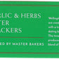 Wellington Garlic & Herb Water Crackers, 4.4-Ounces (Pack of 12)