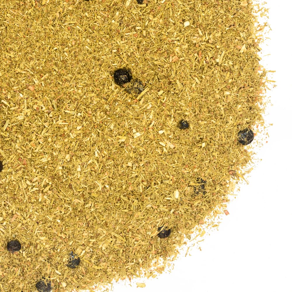 Siberian Green Pine Needle Tea Loose Powder with Juniper Berries 200g (7.05oz) Wild Harvested Pinus Sibirica Juniperus