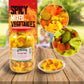 So Hot Mix-Spicy Pickled Cauliflower Florets Spicy Sliced Carrots Sliced Pickles And Yellow Hot Chilis A Vegan Snacks A Bulk 1 G