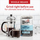 San Francisco Bay Whole Bean Coffee - Decaf Gourmet Blend (2Lb Bag), Medium Roast, Swiss Water Processed