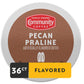 Community Coffee Pecan Praline Flavored Coffee Pods, Medium Roast, 36 Count, Compatible with Keurig 2.0