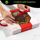 Nut Cravings Gourmet Collection - Fathers Day Mixed Nuts Gift Basket In Red Gold Box (7 Assortments, 2 Lb) Teacher Appreciation