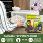 Princeton Popcorn Baby White Popcorn Kernels, Hulless, Gluten Free, 32 Ounce Bag