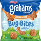 Cinnamon Graham Crackers Bug Bites, Made with Whole Grain, Delicious Snacks for the Whole Family, Stock up and Enjoy them (Pack