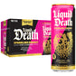 Liquid Death Sparkling Energy - Scary Strawberry (Strawberry and Lemon Flavor)  Sugar-Free Energy Drink  Unextreme Caffeine 100mg  Essential Vitamins  12 Fl Oz (Pack of 12)
