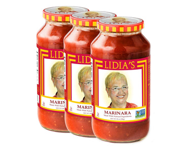 Lidia's Pasta Sauce, Marinara, 3-Pack, (3) - 25oz Jars