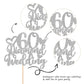 25 Pcs 60Th Anniversary Cupcake Toppers With 60 Diamond Wedding Cake Topper Silver Glitter Heart 60Th Wedding Anniversary Cupcak
