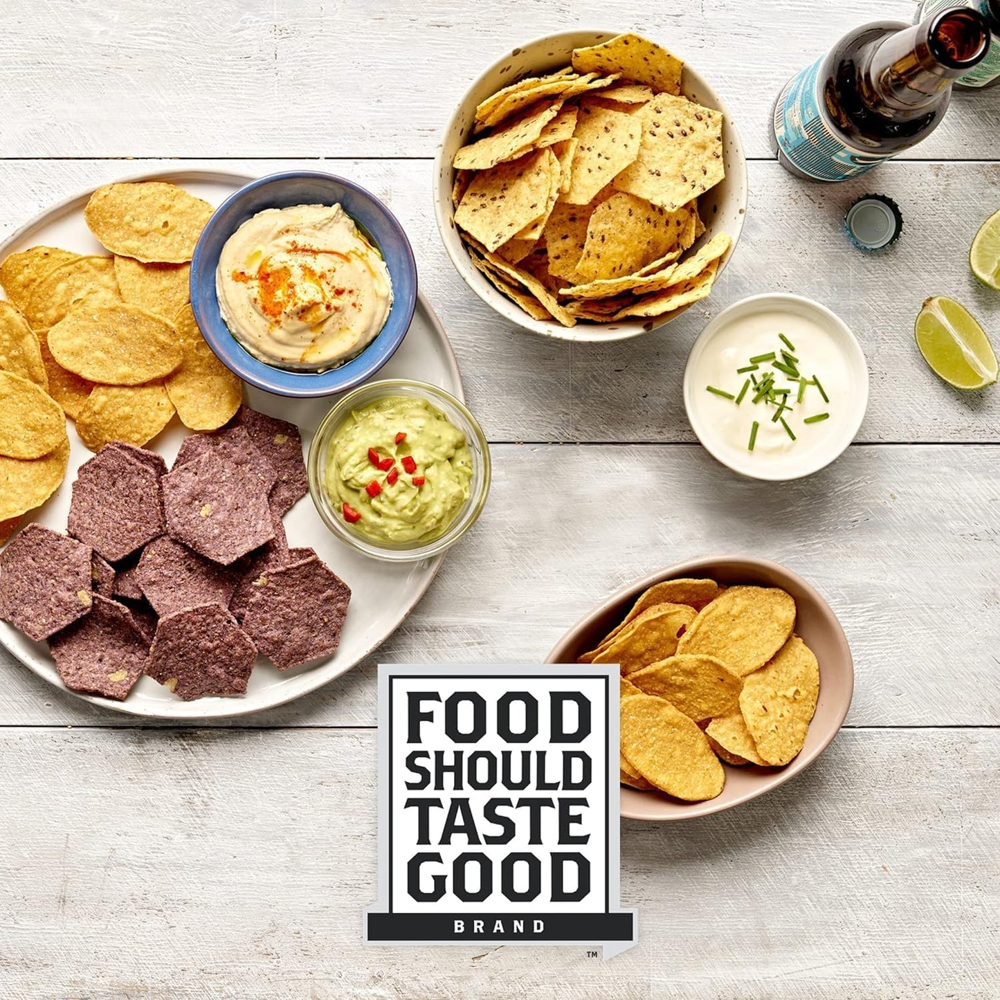 Food Should Taste Good Tortilla Chips, 1.5oz, Pack of 24 (Multigrain)