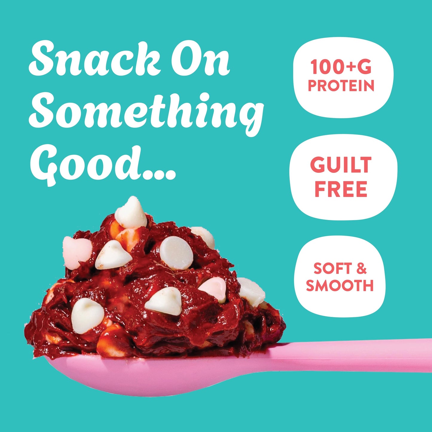 Twisted Dough - 2 Pack Red Velvet Protein Cookie Dough 2 Pack | Healthy Edible Dessert Dough | Smooth And Creamy | Protein Packe