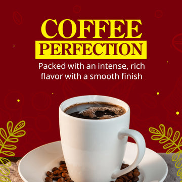 Cafe El Coqui Dark Roast Espresso Ground Coffee, 6 oz (Pack of 4), Authentic Puerto Rican Style, Vacuum Sealed