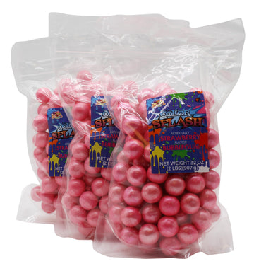 Light Pink Pearl Gumballs 1 Inch-6 Pounds Bulk Bag For Baby Showers And Gender Reveal Parties